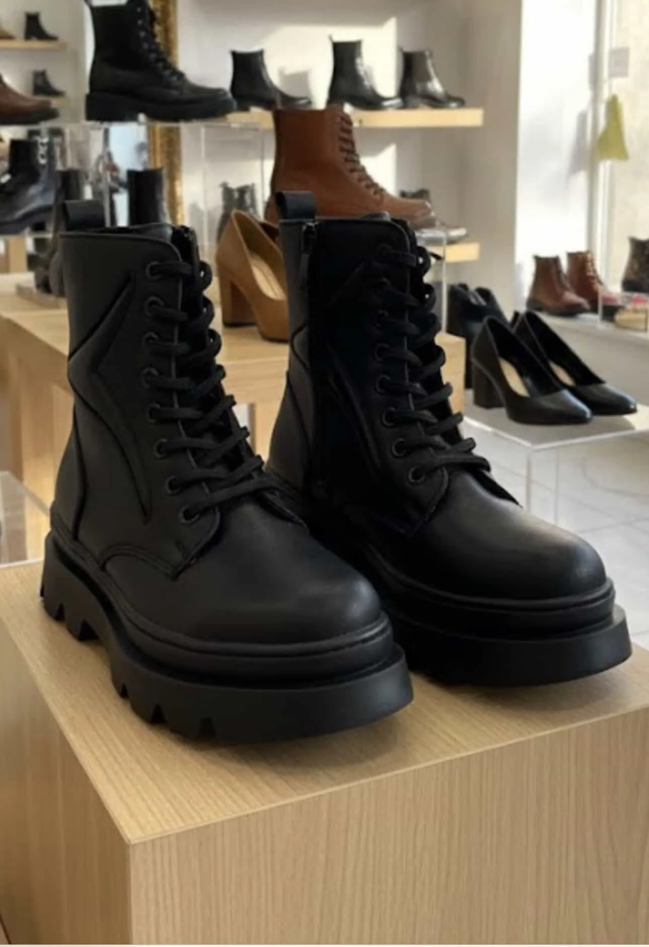 Black toddler kids boots